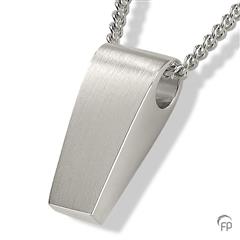 Assieraad zilver Staafje recht