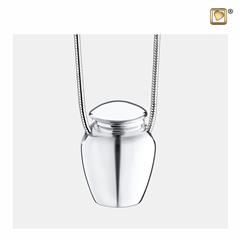 Classic urn Ashes Pendant Pol silver